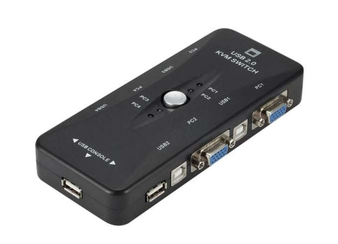 ANDOWL Q-KVM4 USB KVM SWITCH-4 PORT VGA