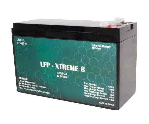 LFP-XTREME 8 12.8V 8AH LIFEPO4 BATTERY