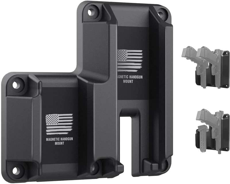 MAGNETIC PISTOL RETAINER /  PUSH-N-COCK BRACKET