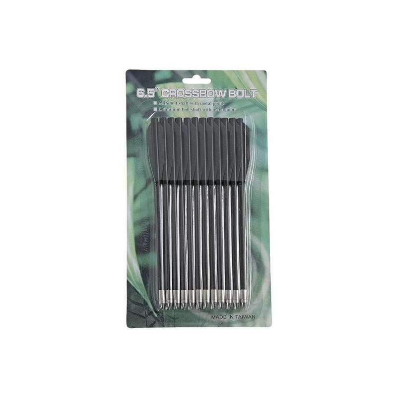 MANKUNG 6.5''PISTOL PLASTIC BOLTS (48 PACK)