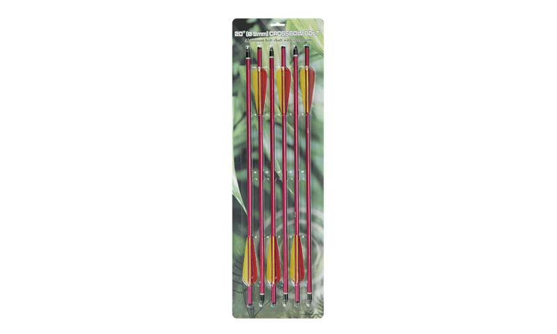 MANKUNG CROSSBOW BOLTS 20" - 6 PACK