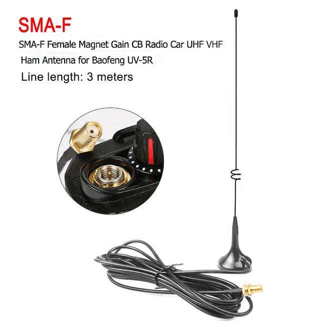 NAGOYA UT-108UV MAGNETIC BASE CAR AERIAL (SMA-M)