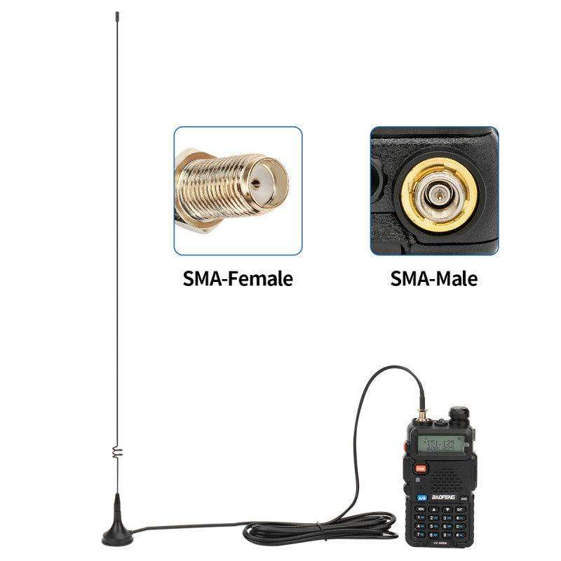 NAGOYA UT-108UV MAGNETIC BASE CAR AERIAL (SMA-M)
