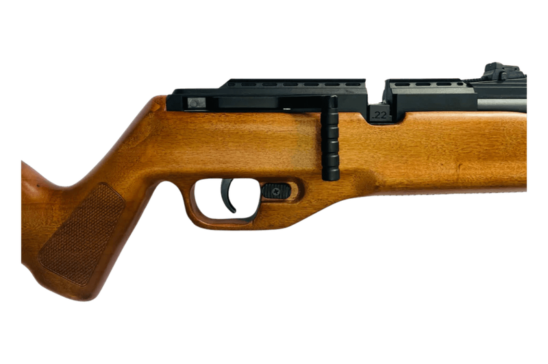 NOVA VISTA PCP1000 RIFLE .22 CAL - WOODEN STOCK