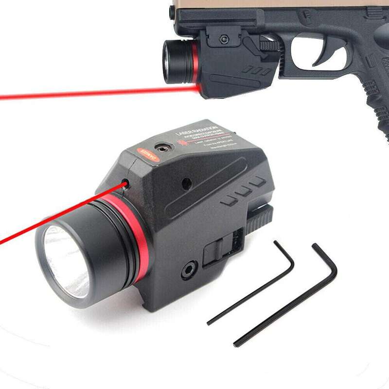 PICATINNY-MOUNTED FLASHLIGHT / LASER COMBO