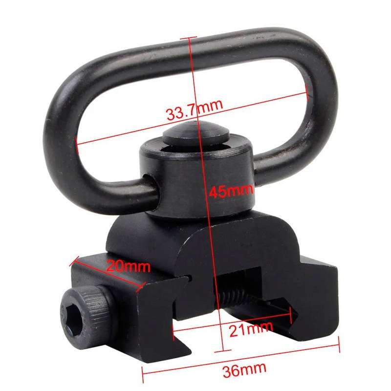 PICATINNY - QD SLING SOCKET W/ QD SLING SWIVEL