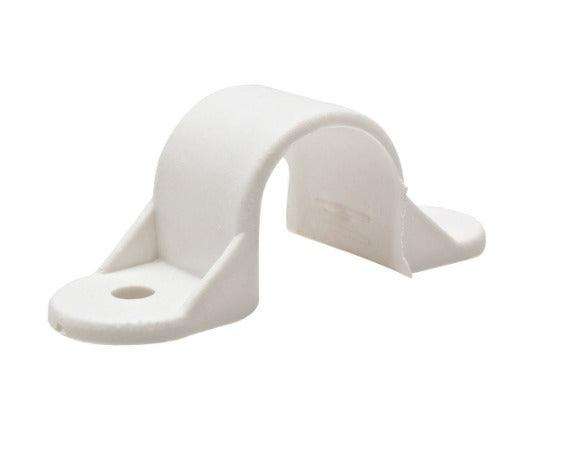 PVC STRAP SADDLES 25MM 1'S