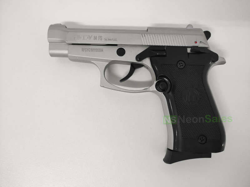 RETAY 84FS BLANK GUN - MATT CHROME
