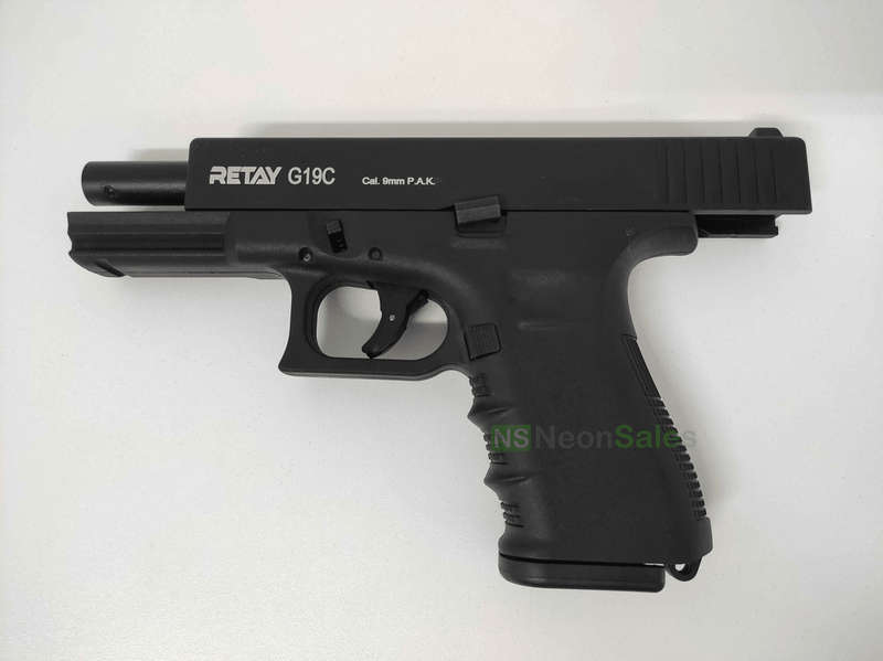 RETAY G19C BLANK GUN - BLACK