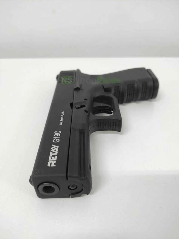 RETAY G19C BLANK GUN - BLACK