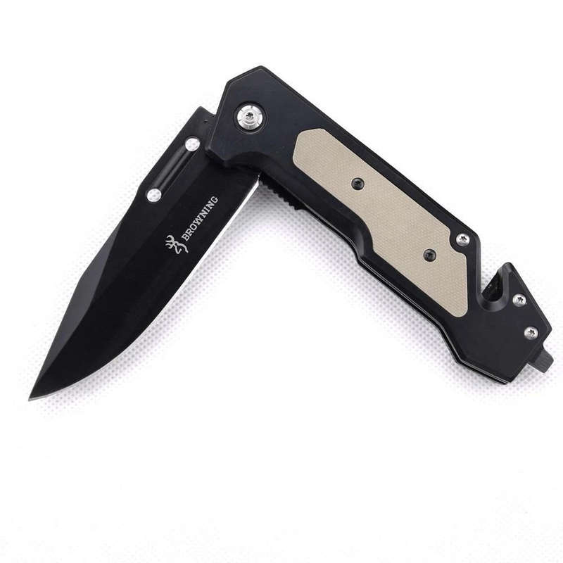 BROWNING JC-114 FOLDING KNIFE-STAINLESS STEEL
