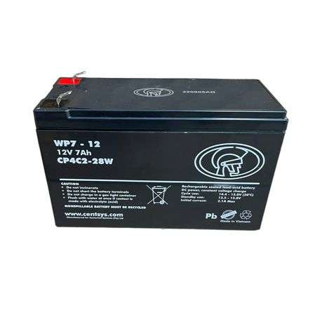 CENTURION RECHARGEABLE BATTERY - 12V 7.2AH