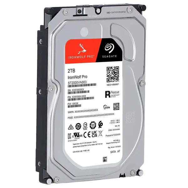 SEAGATE IRON WOLF 2TB HARD DRIVE