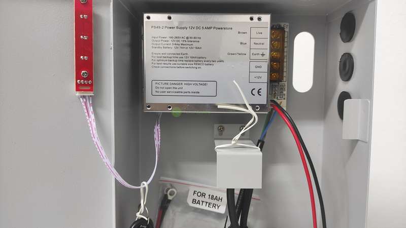 SECURI-PROD POWER SUPPLY 13.6VDC 5AMP
