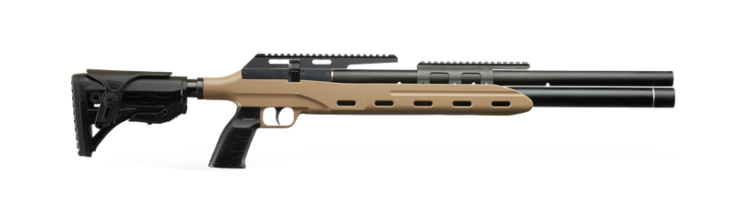 SNOWPEAK M50 SEMIAUTO PCP RIFLE, .22 CAL - FDE