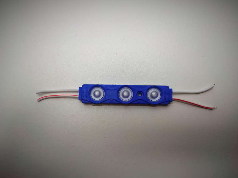 STATUS LIGHT 3 - BLUE 12V DC (CE / ROHS CERTIFIED)