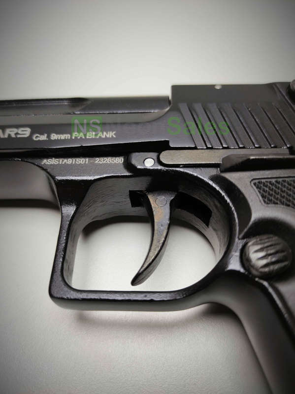 STELLO AR-9 BABY EAGLE+10 BLANKS+ HOLSTER+ TEARGAS
