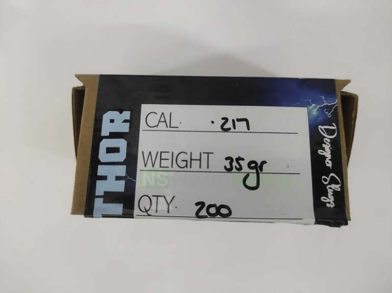 THOR DESIGNER SLUGS 35GR .217 - 200's