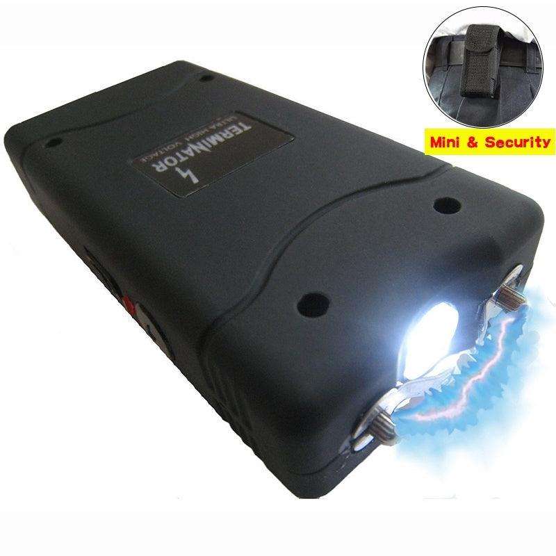 TYPE 800 STUN GUN W/ FLASHLIGHT - BLACK