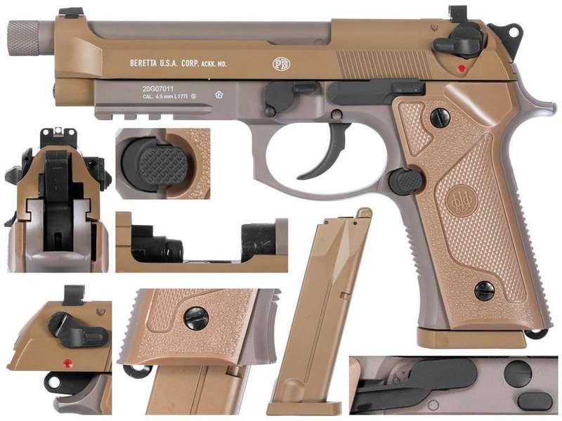 UMAREX 5.8347 BERETTA M9A3 4.5MM BB GUN
