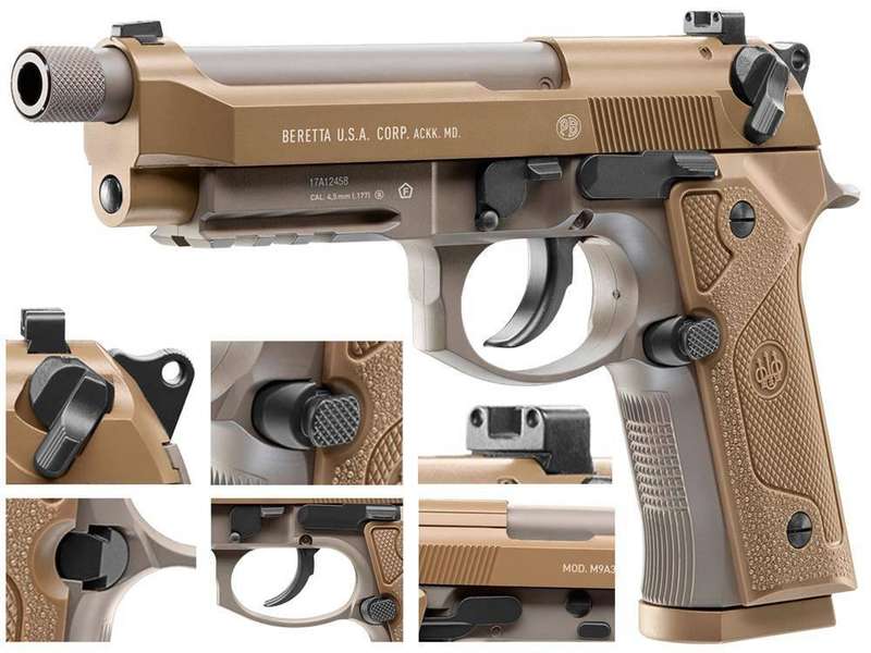 UMAREX 5.8347 BERETTA M9A3 4.5MM BB GUN