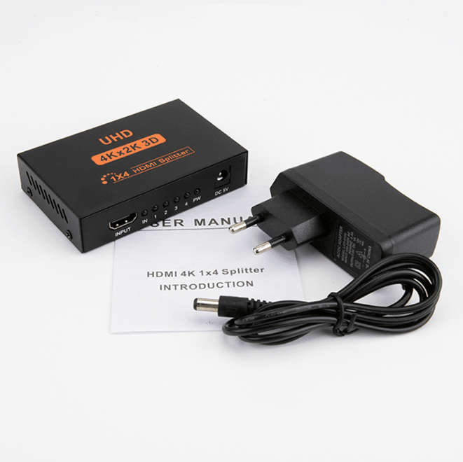 UNBRANDED HDMI SPLITTER 1 TO 4 4K