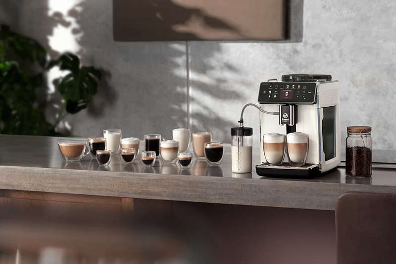 SAECO GRANAROMA SM6580 ESPRESSO MACHINE-WHITE