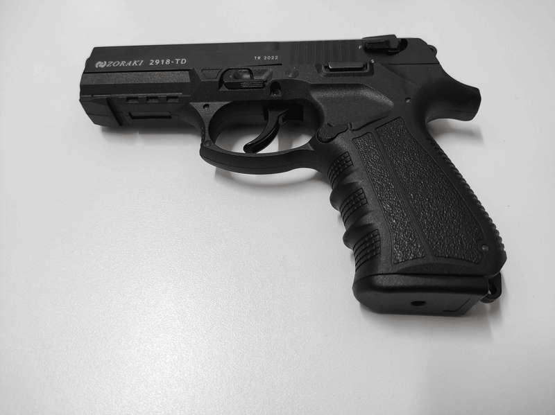 ZORAKI 2918 TD BLANK GUN - ALL BLACK