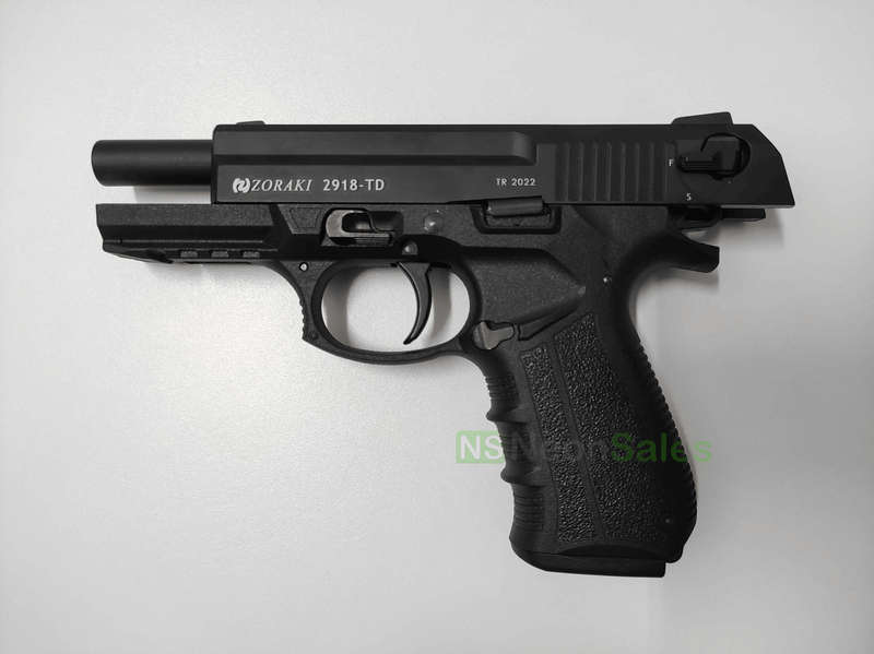ZORAKI 2918 TD BLANK GUN - ALL BLACK