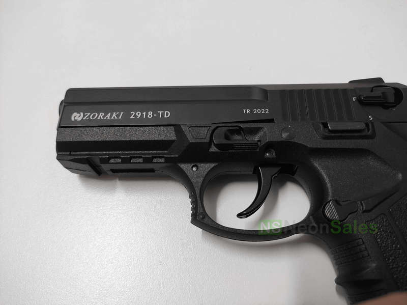 ZORAKI 2918 TD BLANK GUN - ALL BLACK