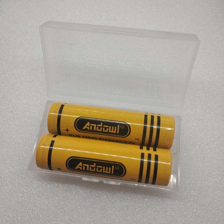 ANDOWL 3000MAH 3.7V LI-ION BATTERY (18650) - 2's