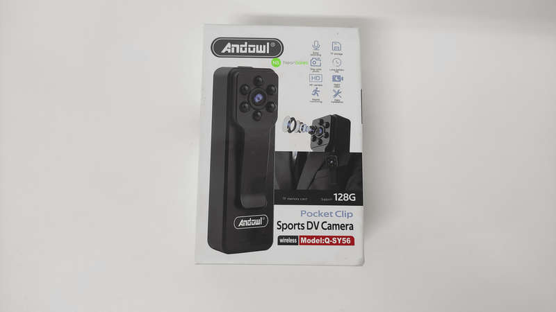 ANDOWL POCKET CLIP SPORTS DV CAMERA Q-SY56