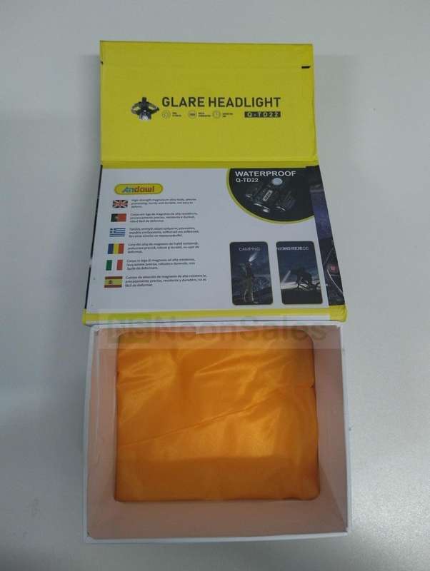ANDOWL RECHARGEABLE GLARE HEADLIGHT 600M - Q-TD22