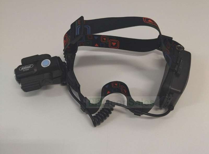 ANDOWL RECHARGEABLE GLARE HEADLIGHT 600M - Q-TD22