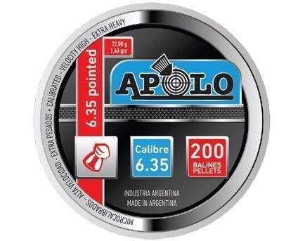 APOLO 6.35MM POINTED 22GR - 200'S