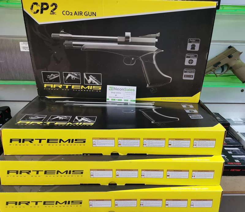 ARTEMIS CP2 (4.5MM) CO2 PISTOL/RIFLE KIT - CAMO