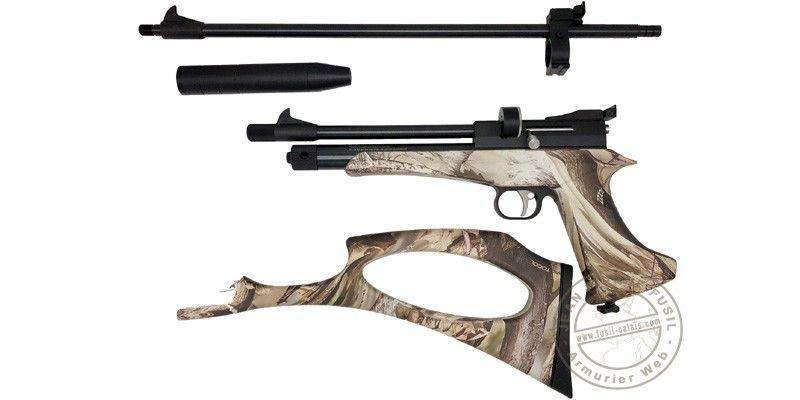 ARTEMIS CP2 (4.5MM) CO2 PISTOL/RIFLE KIT - CAMO