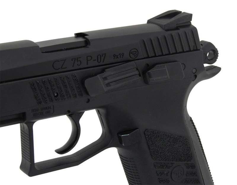 ASG 16728 CZ 75 P0-7 DUTY CO2 PISTOL BLOWBACK