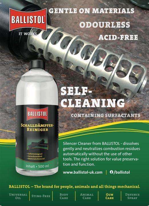 BALLISTOL SILENCER CLEANER - 500ML