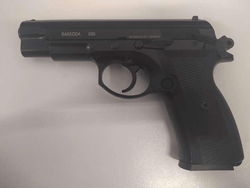 BAREDDA S56 BLANK GUN - BLACK