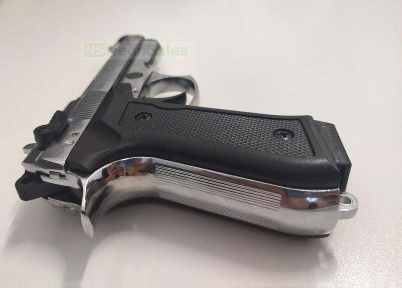BLOW F92 BLANK GUN - SHINY CHROME