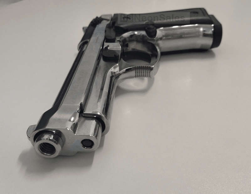 BLOW F92 BLANK GUN - SHINY CHROME