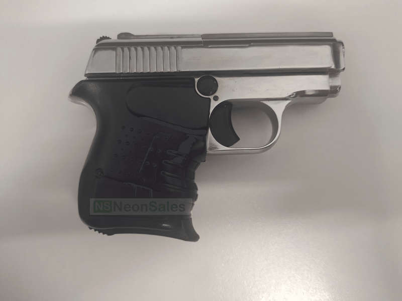 BLOW MINI 9 BLANK GUN - SHINY CHROME