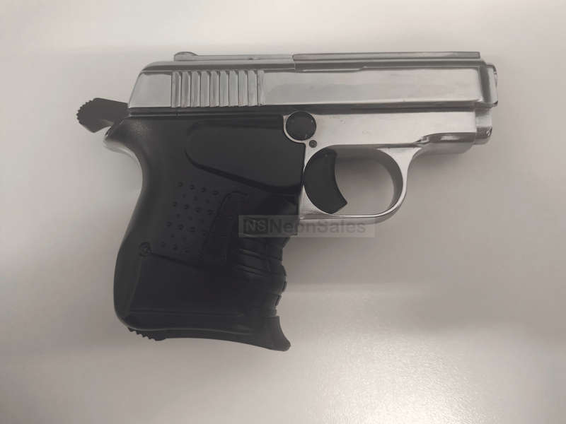 BLOW MINI 9 BLANK GUN - SHINY CHROME