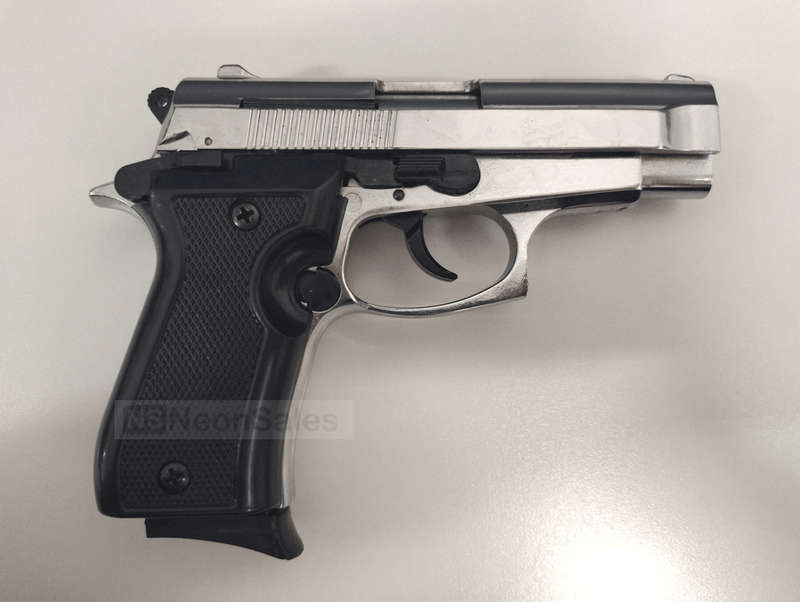 BLOW P29 BLANK GUN - SHINY CHROME