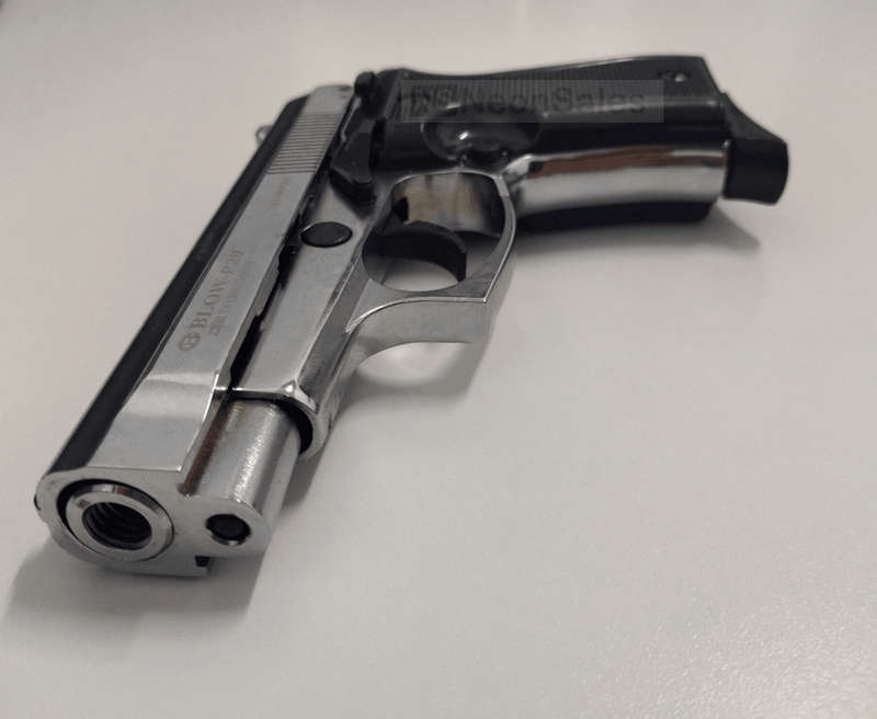 BLOW P29 BLANK GUN - SHINY CHROME