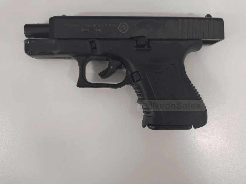 BRUNI MINI GAP (GLOCK 26 REPLICA) BLANK GUN - BLK