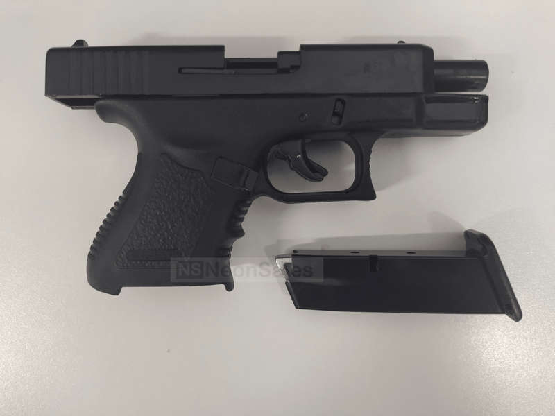 BRUNI MINI GAP (GLOCK 26 REPLICA) BLANK GUN - BLK