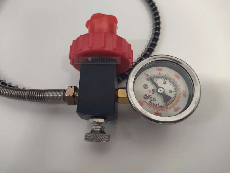 DIN SCUBA FILL STATION MKII (W/ 45MM GAUGE & HOSE)