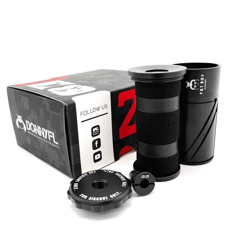 DONNYFL FATBOY 2.0 SILENCER BOX KIT  .177 .22 .30